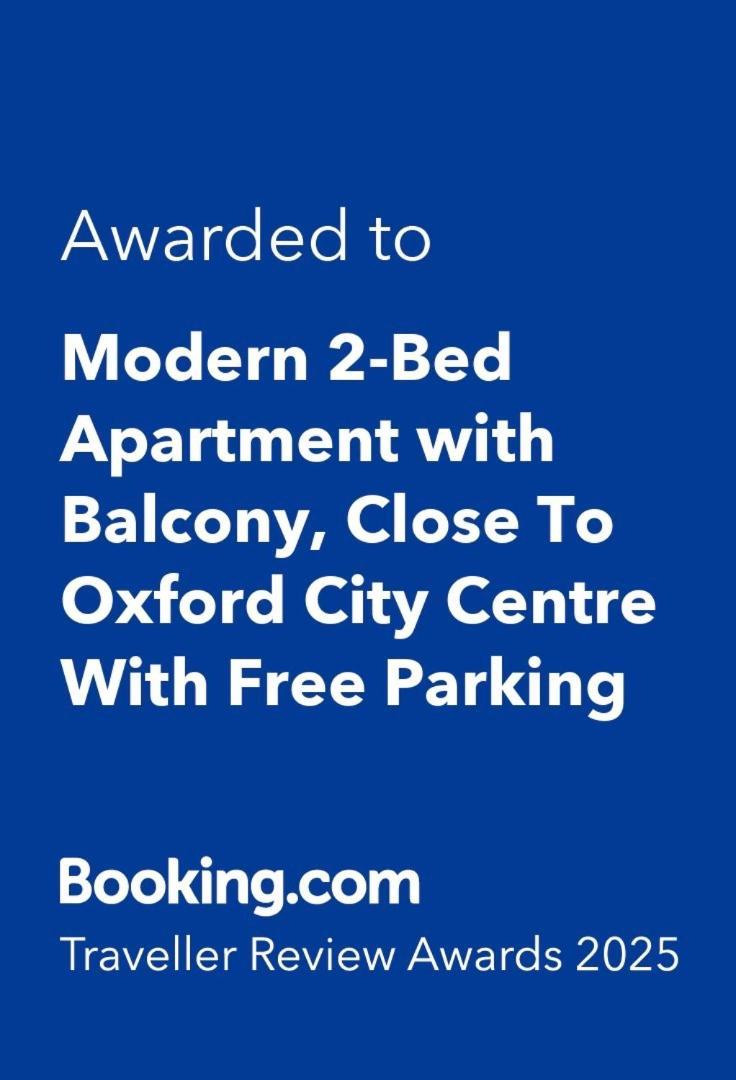 Modern 2-bed With Balcony, Close To Centre With Free Parking Appartamento Oxford